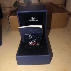 sterling silver swarovski crystal rings